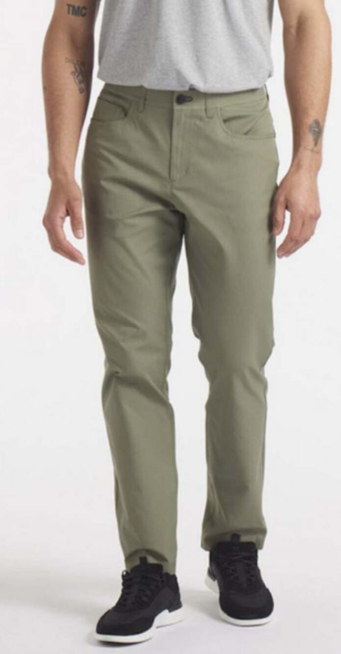 PUBLIC REC Dealmaker Performance Straight Pants Cypress Green Chino Men's 36X30 - Picture 1 of 10